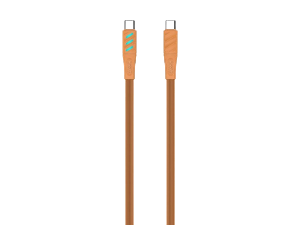 CABLE HAVIT CB6254 CARGA RAPIDA TIPO C A TIPO C 60W ORANGE