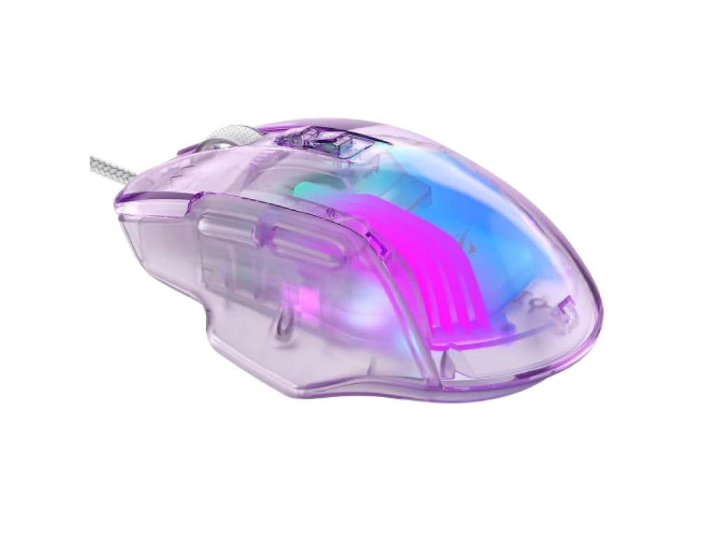 MOUSE GAMER HAVIT CON CABLE 1.6M USB RETROILUMINADO BLANCO