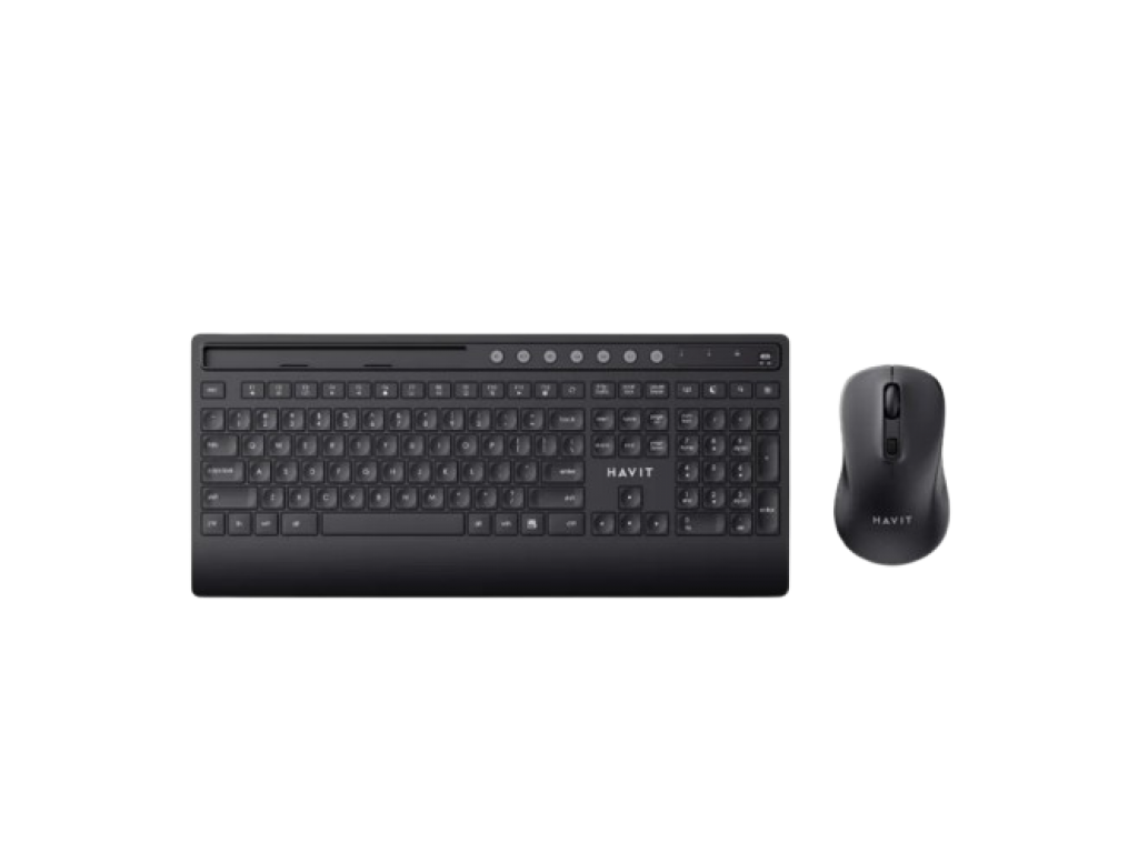 COMBO HAVIT DE TECLADO Y MOUSE INALAMBRICOS KB242GCM