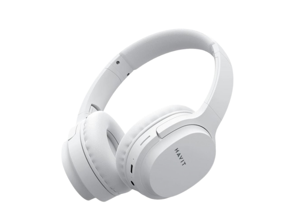 AURICULAR HAVIT INALAMBRICO BLANCO CON BLUETOOTH