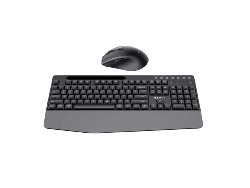 COMBO HAVIT TECLADO Y MOUSE INALAMBRICOS KB251WB