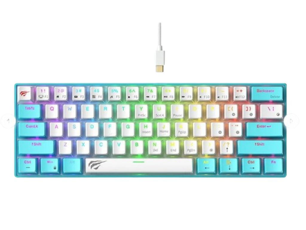 TECLADO HAVIT GAMER KB903 BLUE