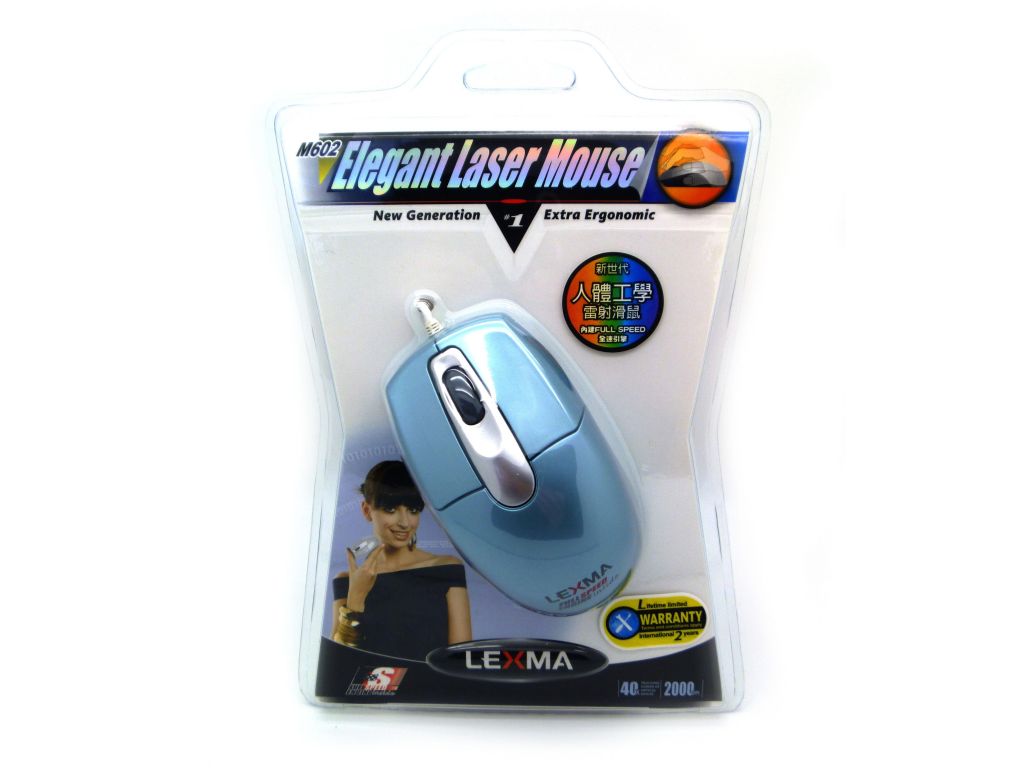 MINI MOUSE LASER USB CELESTE