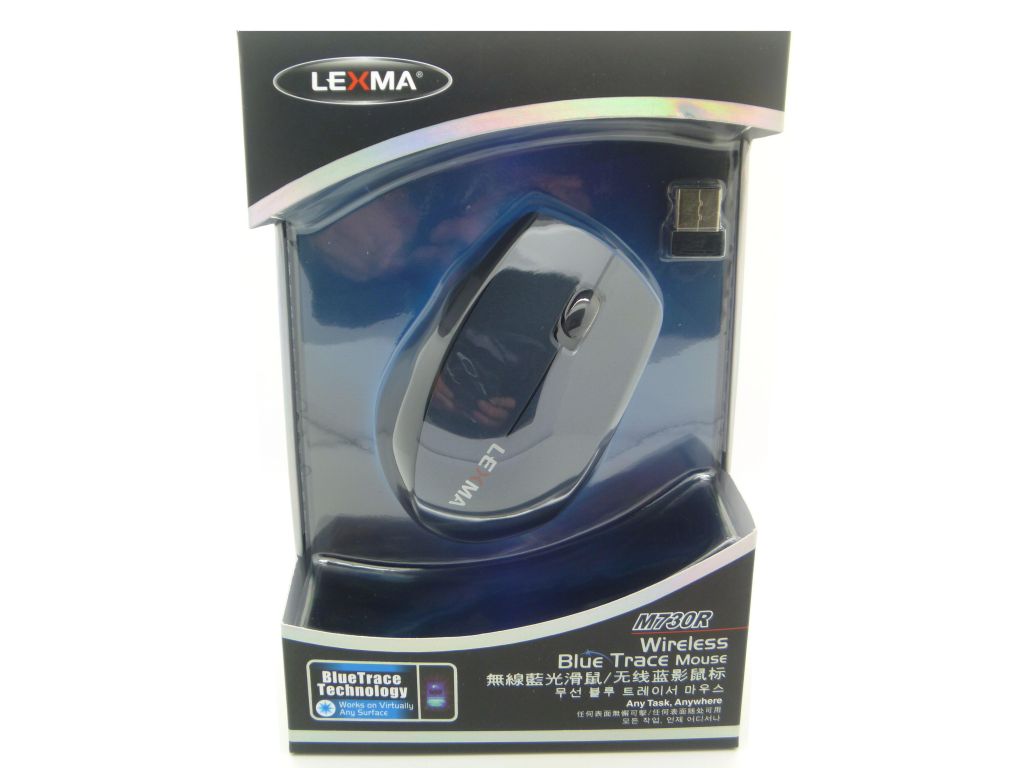 MOUSE BLUE TRACE INALMBRICO 2.4G NEGRO